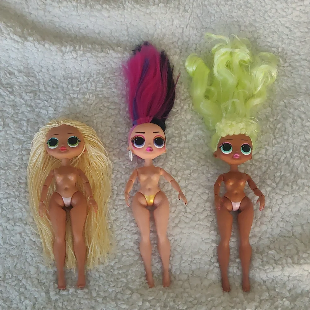 LOL Surprise OMG Dolls Lot of 3 Fashion Dolls 10